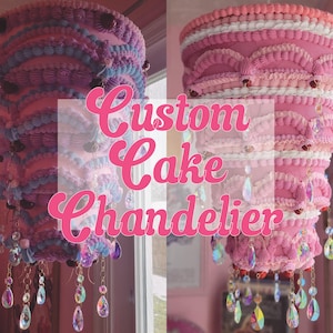 Fake Cake - Cake Chandelier Suncatcher (No Lights)